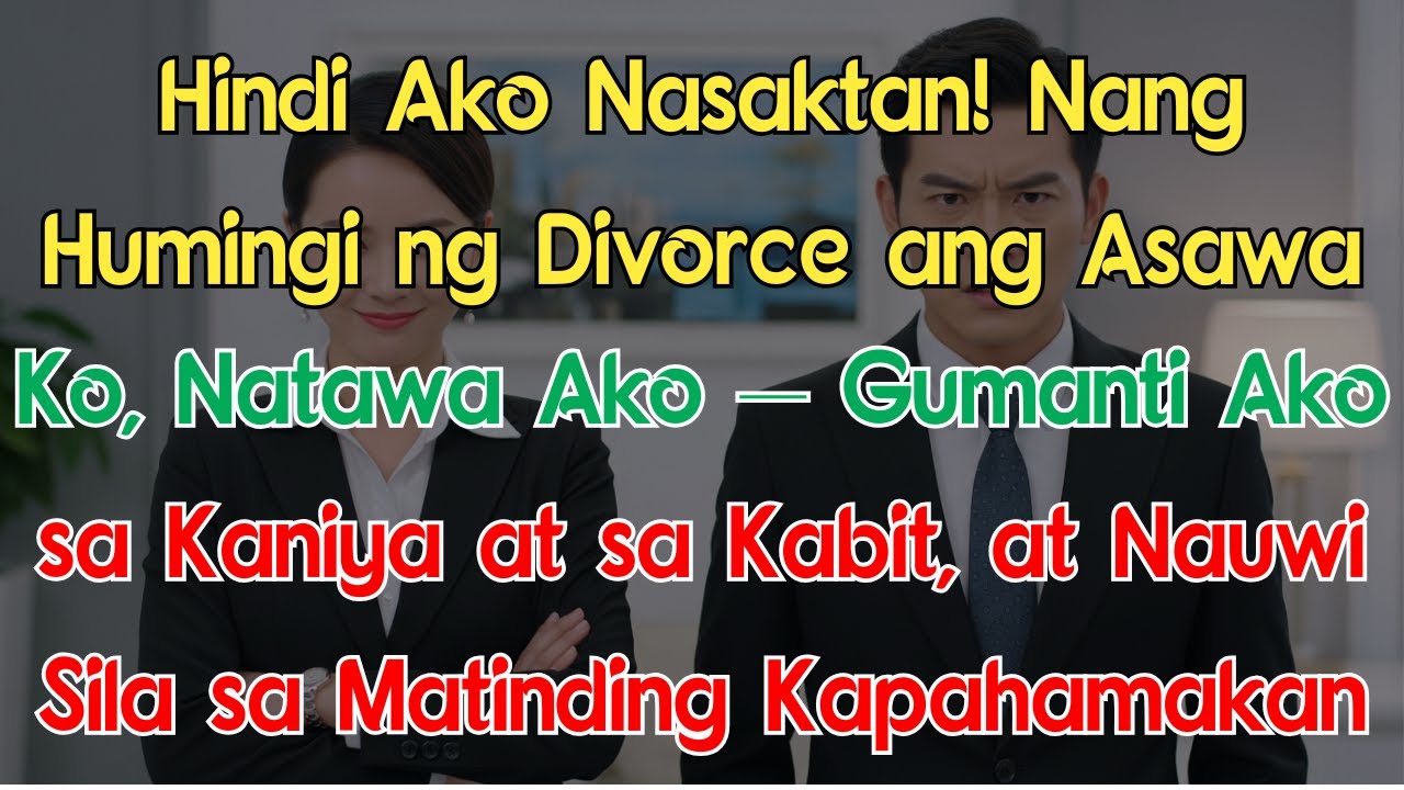 Hindi Ako Nasaktan! Nang Humingi ng Divorce ang Asawa Ko, Natawa Ako — Gumanti Ako sa Kaniya at...
