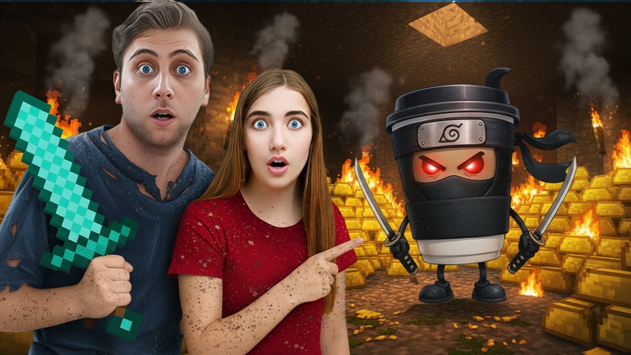 كابتشينو اساسينو سرق الدايموند بتاعنا في عالم ماين كرافت 😱🔥