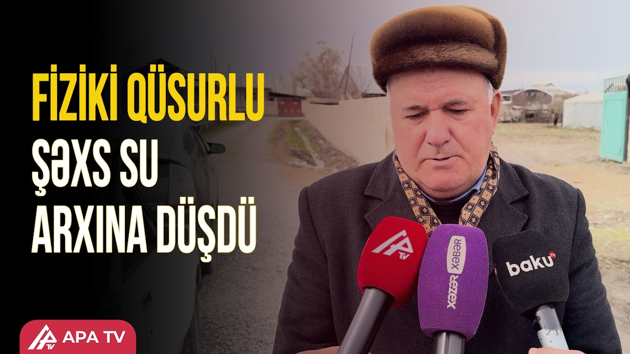 Ağdaşda bədbəxt hadisə | APA TV