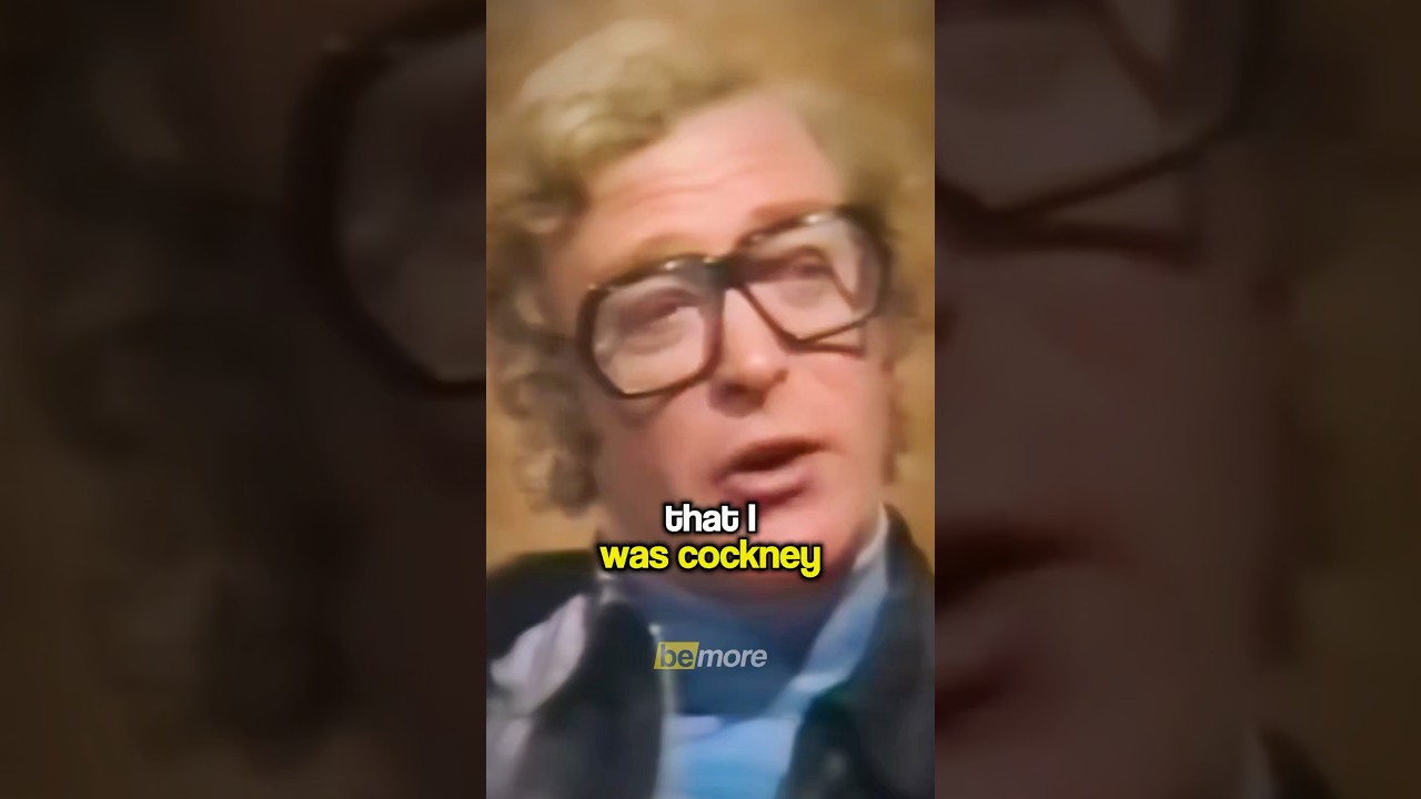 Michael Caine is a proud Cockney and Working Class Legend