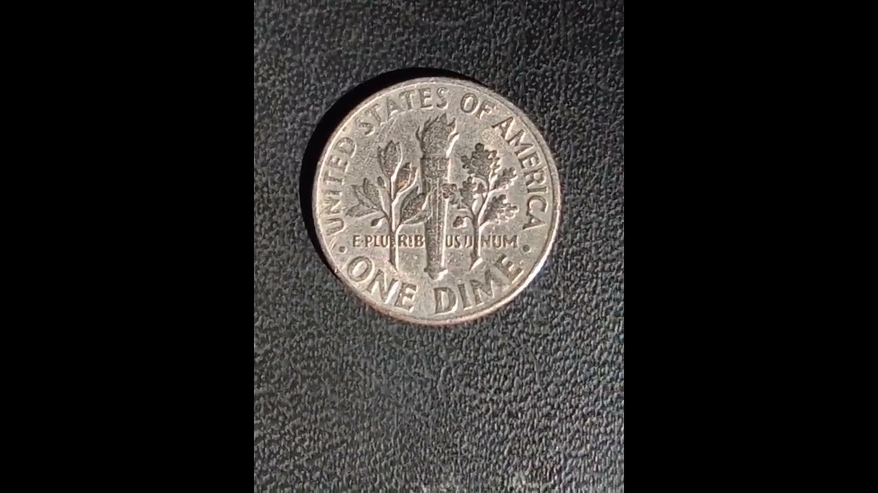 THE 1966 ROSSEVELT DIME RARE UNIQUE NO MENT MARK 125,000.00 DOLLAR  MISSING DIME COLLECTION: