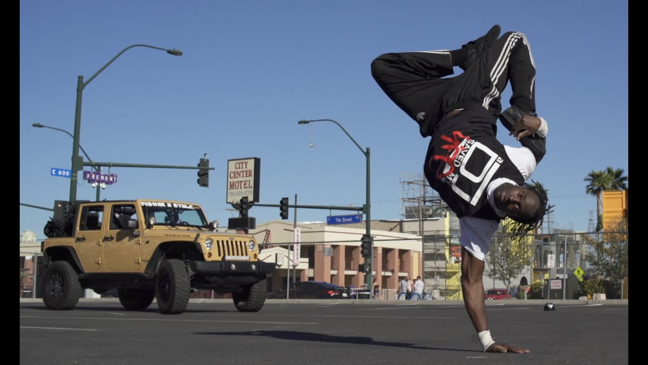 Bboy CRAZY MONKEY  in Las Vegas | YAK FILMS x FIGURE 2 STYLE