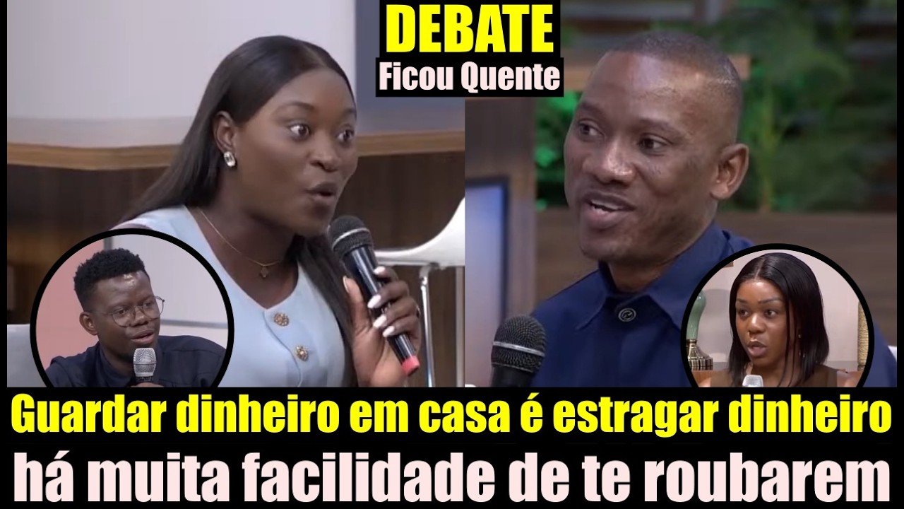 AQUECEU: Era para ser Debate e acabou em conversa importante sobre “Guardar dinheiro em casa » 