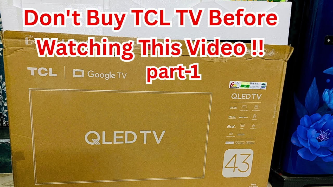 TCL QLED TV | TCL P7K 43 inch QLED ULTRA HD Smart TV (2025 Edition) | TV unboxing | true feedback |
