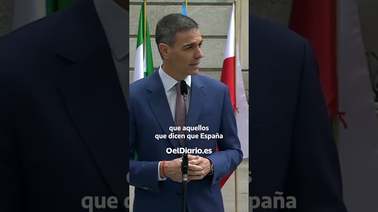 S&aacute;nchez, al PP y Vox: &ldquo;Los que dicen que Espa&ntilde;a es hoy una dictadura son los nost&aacute;lgicos&rdquo;