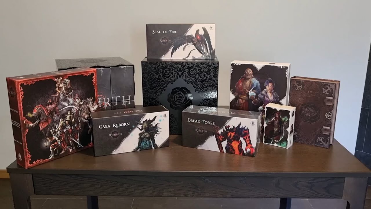 Black Rose Wars Rebirth 2024 - Unboxing (Ludus Magnus Studio)