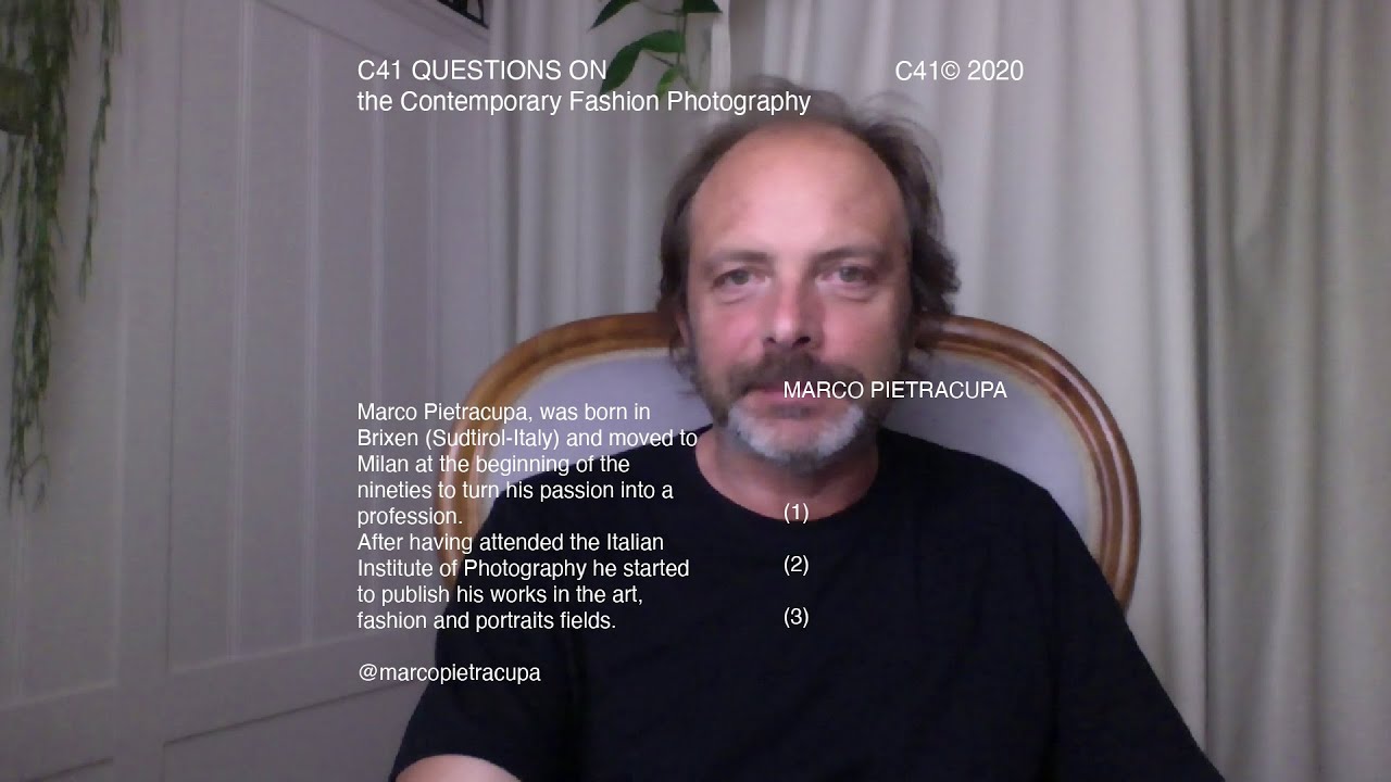 C41 Questions On with Marco Pietracupa: The Contemporary Fashion Photography