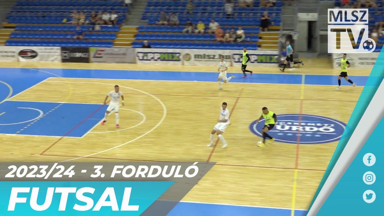 SG Kecskemét Futsal – 1.Futsal Club Veszprém | 3-5 | Férfi Futsal NB I | 3. forduló | MLSZTV