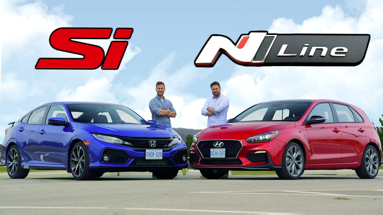 2019 Hyundai Elantra GT N Line vs Honda Civic Si // Bargains Of The Decade