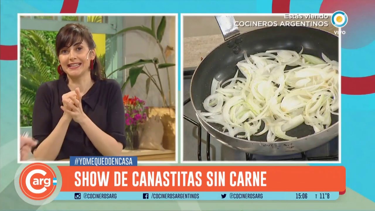 CANASTITAS VEGETARIANAS