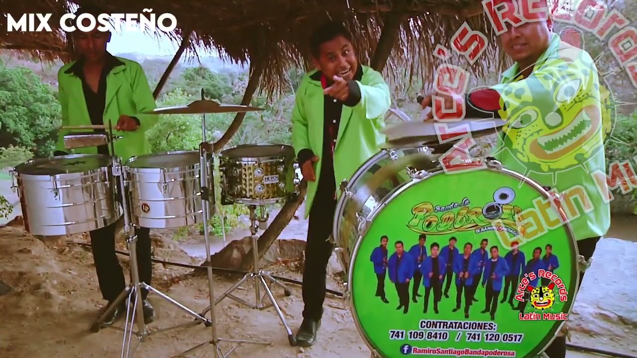 Banda La Poderosa De Ramiro Santiago - Mix Costeño