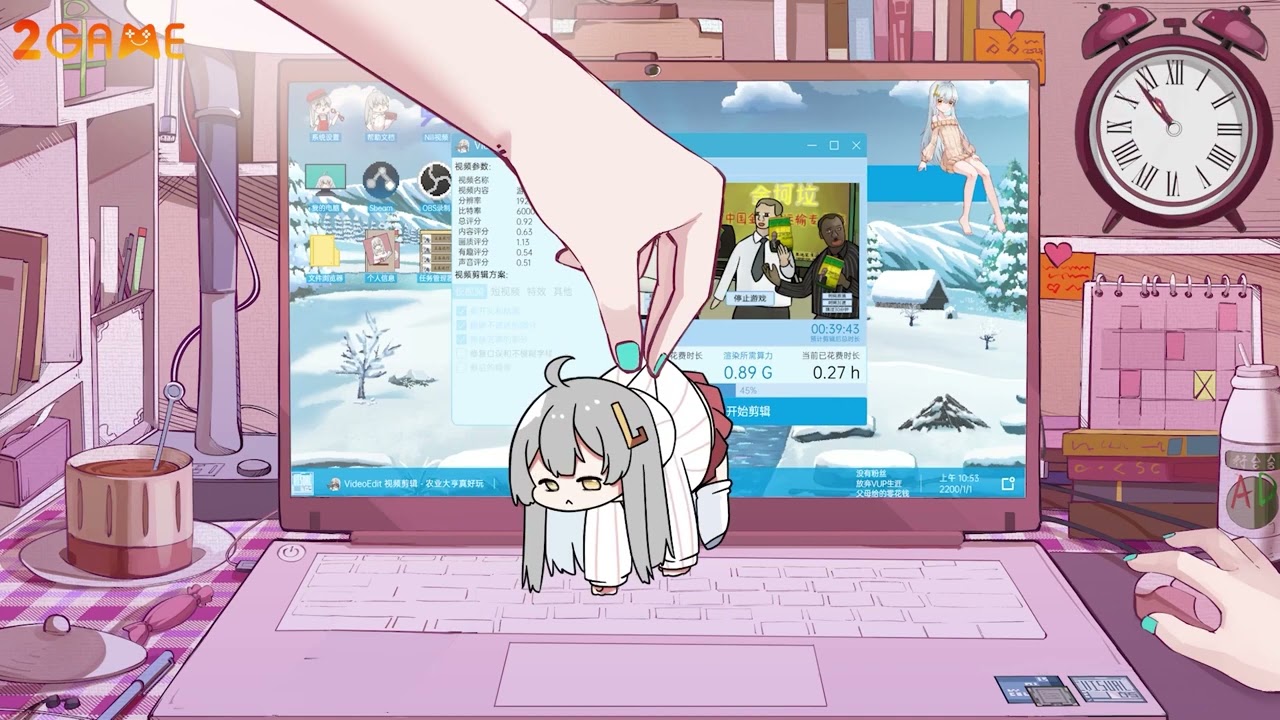 VPet Simulator - Tựa game nu&ocirc;i một em waifu ngay tr&ecirc;n m&agrave;n h&igrave;nh m&aacute;y t&iacute;nh