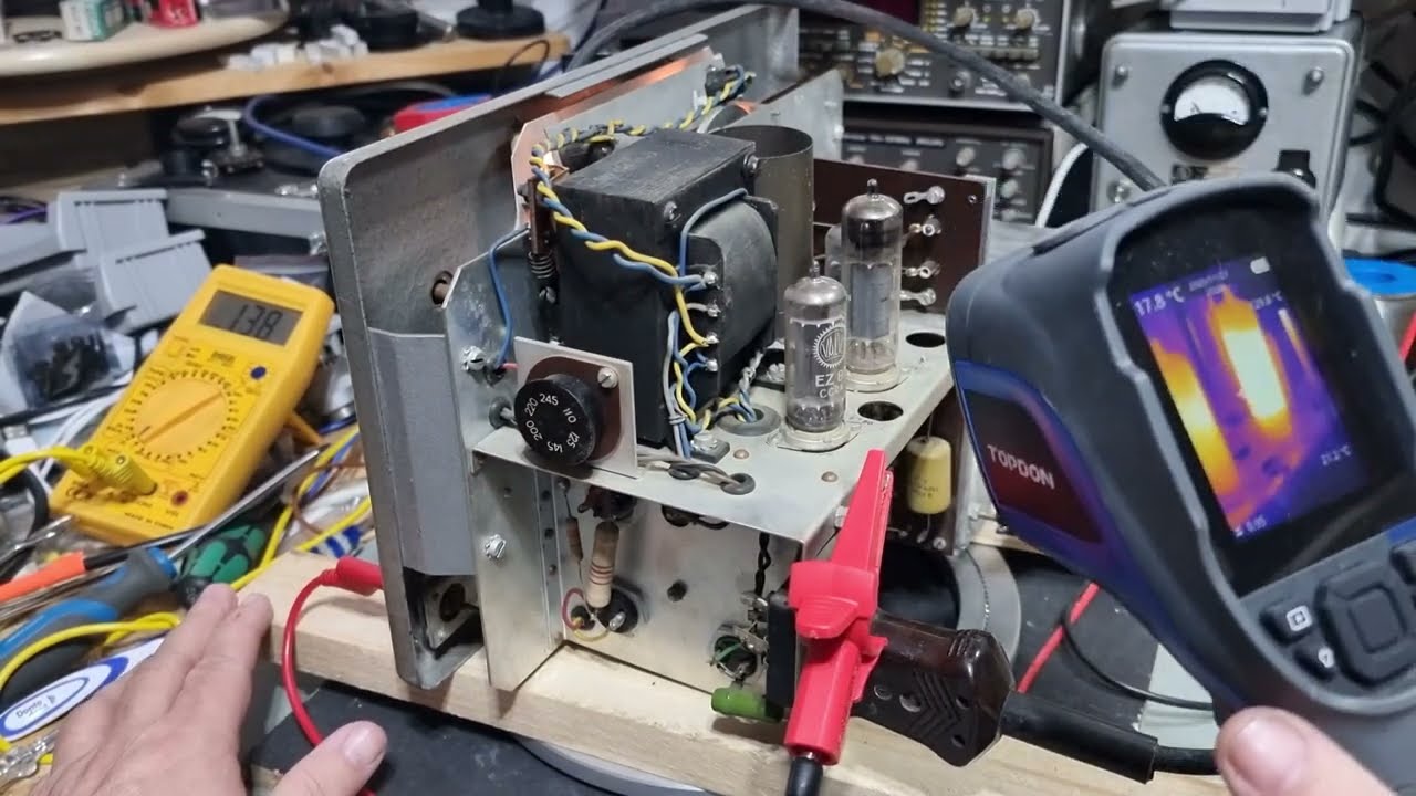 [211] Philips GM 2317 Fortsetzung Teil 2 Elkos unter Spannung