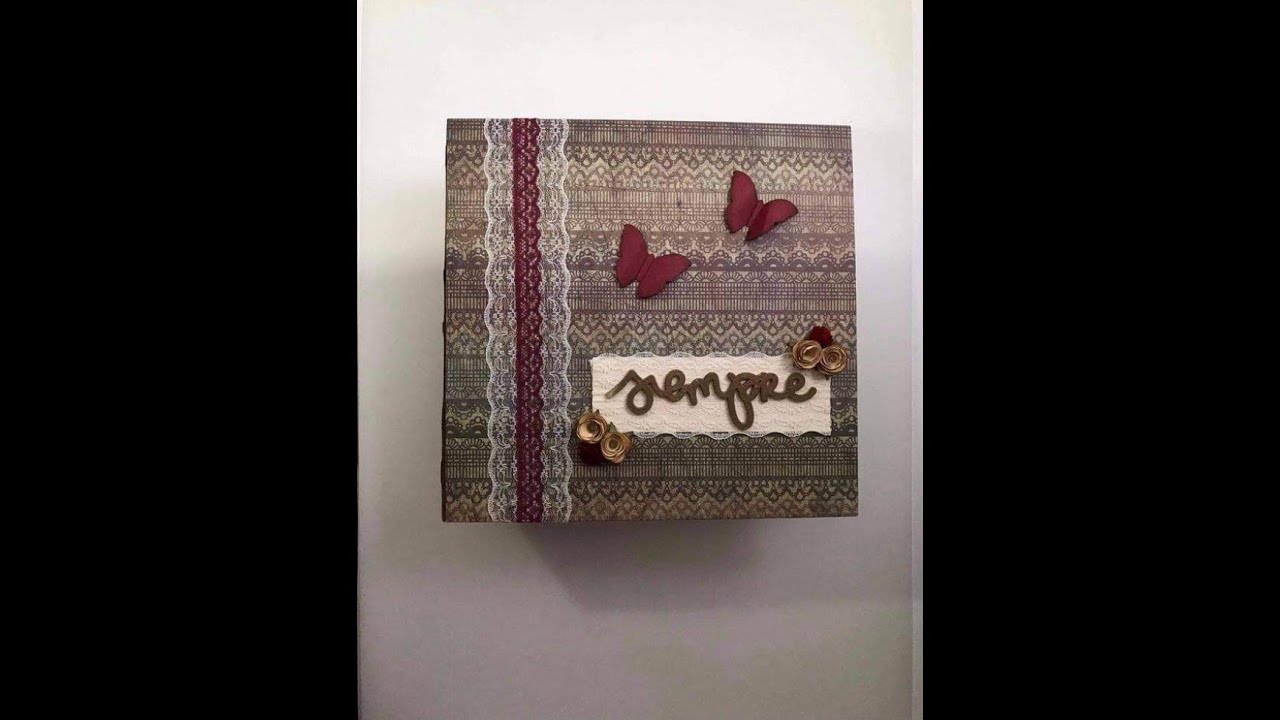 Álbum vintage para fotos antiguas