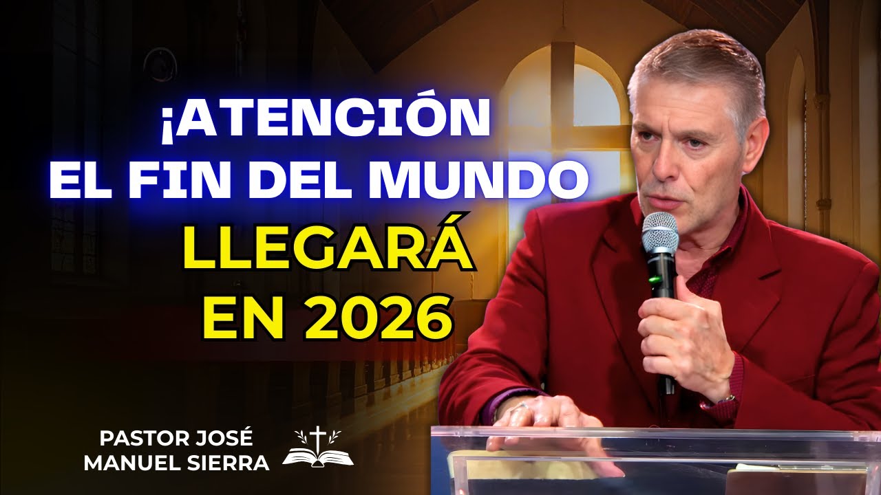 José Manuel Sierra Predicas - ¡Atención! El Fin Del Mundo Llegará En 2026