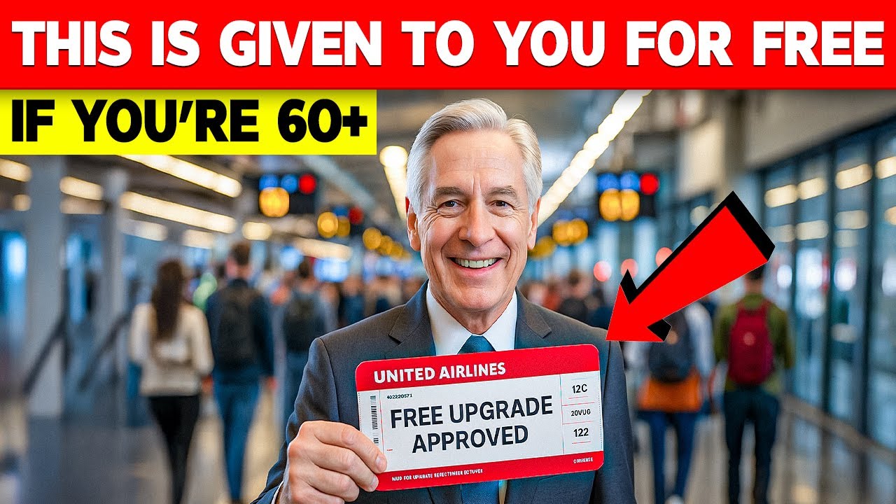 Flying After 60? 10 Secret Senior Travel Benefits Airlines Hide