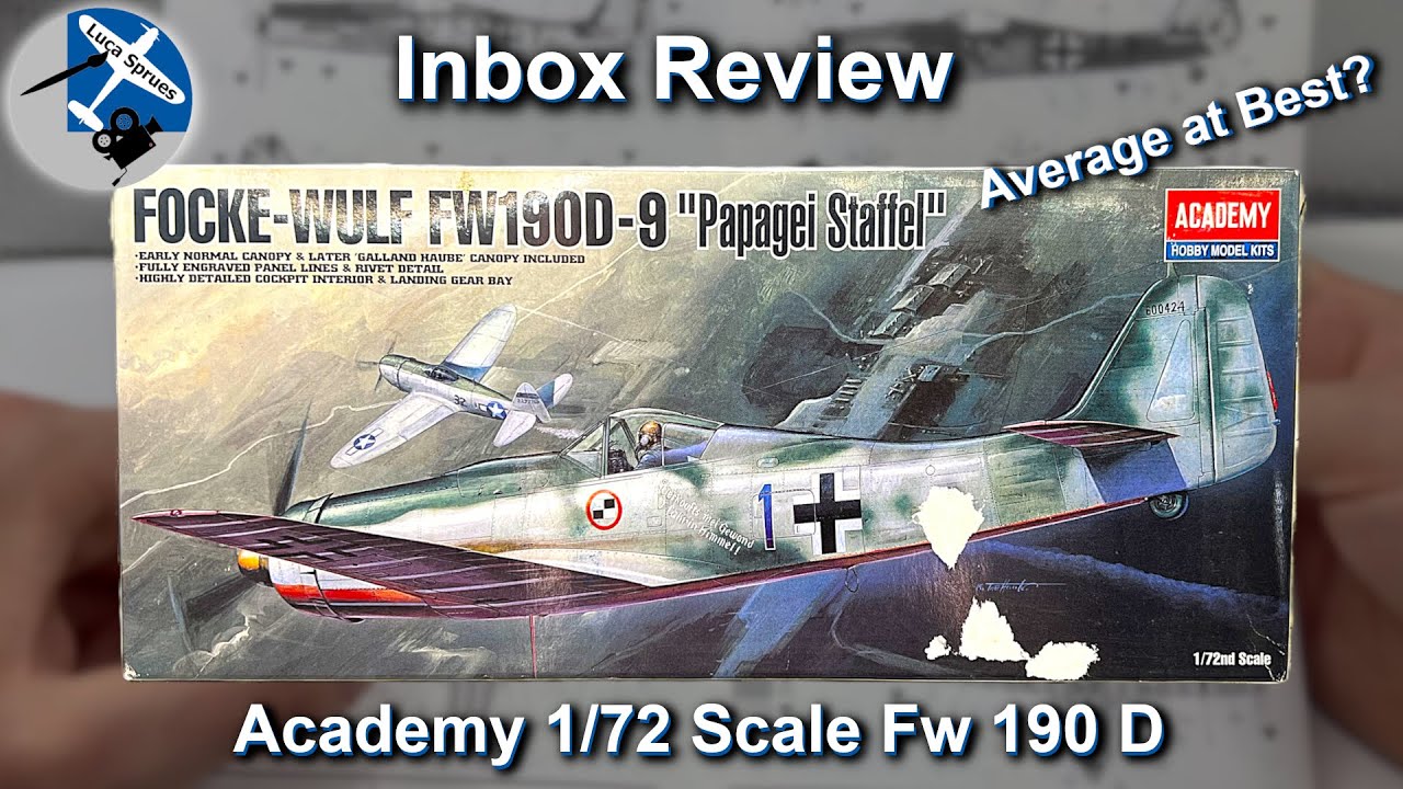 Is Academy’s 1/72 Fw 190 D-9 Still Worth It? | JV44 Markings & Kit Comparison