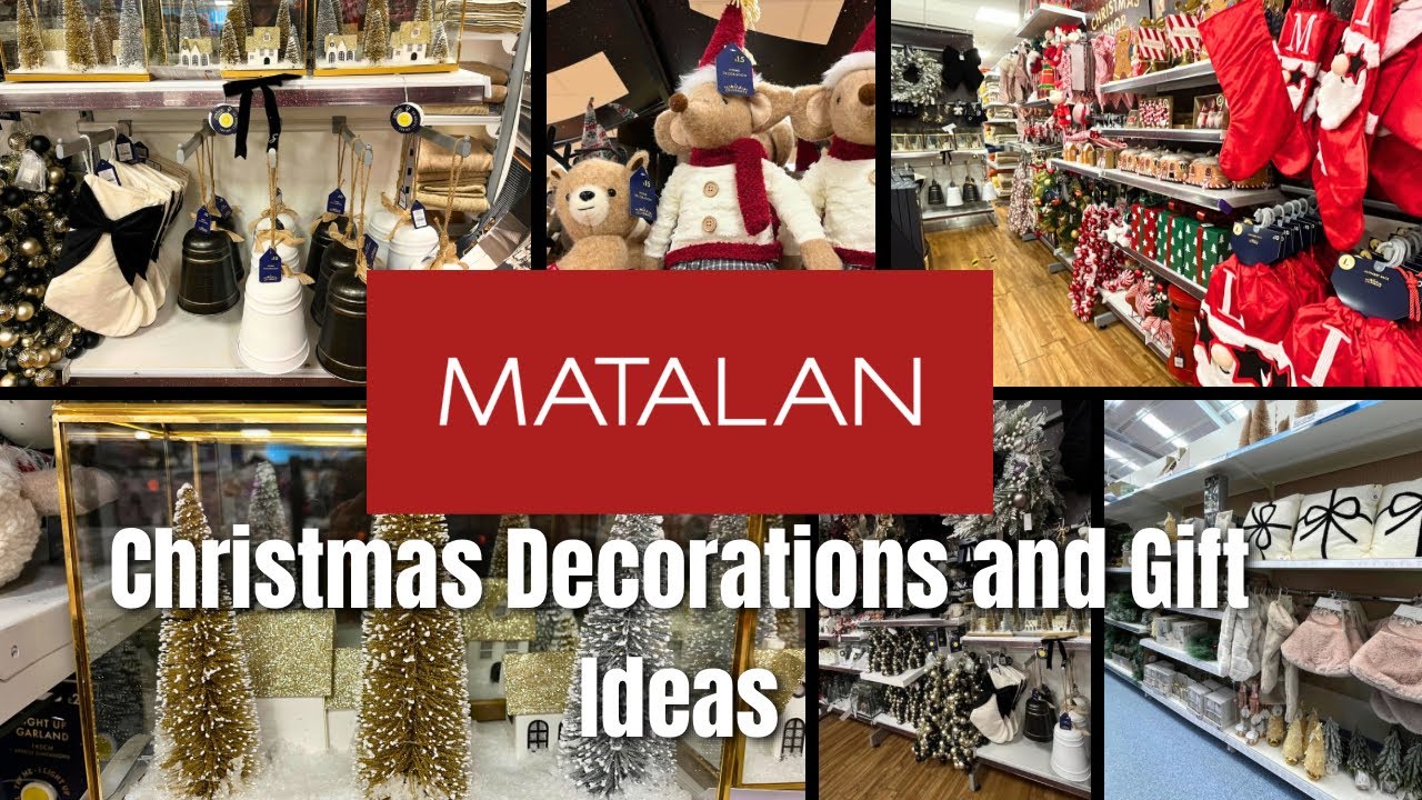 Matalan Christmas Decorations & Gift Ideas /First Look 2025 