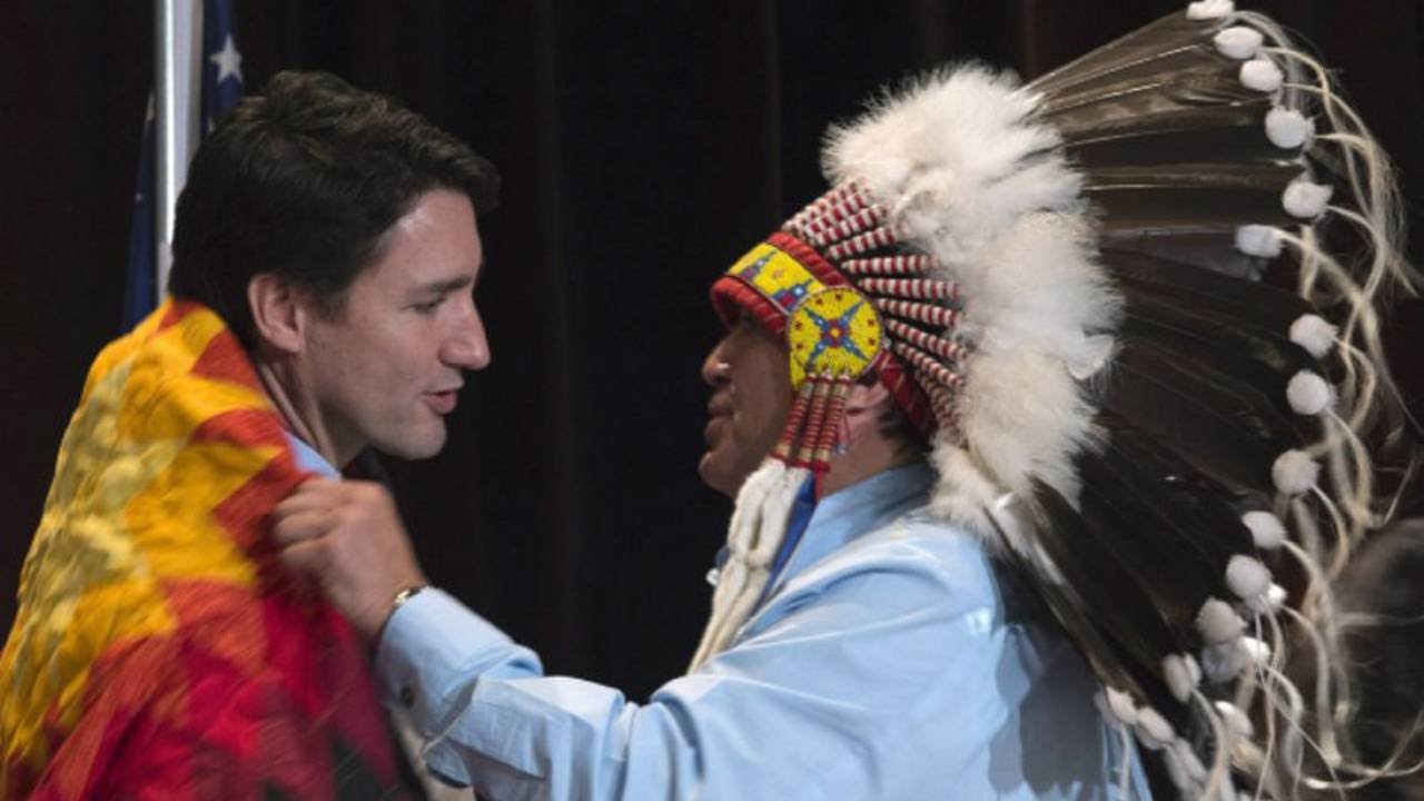 Justin Trudeau warmly welcomed by First Nations leaders