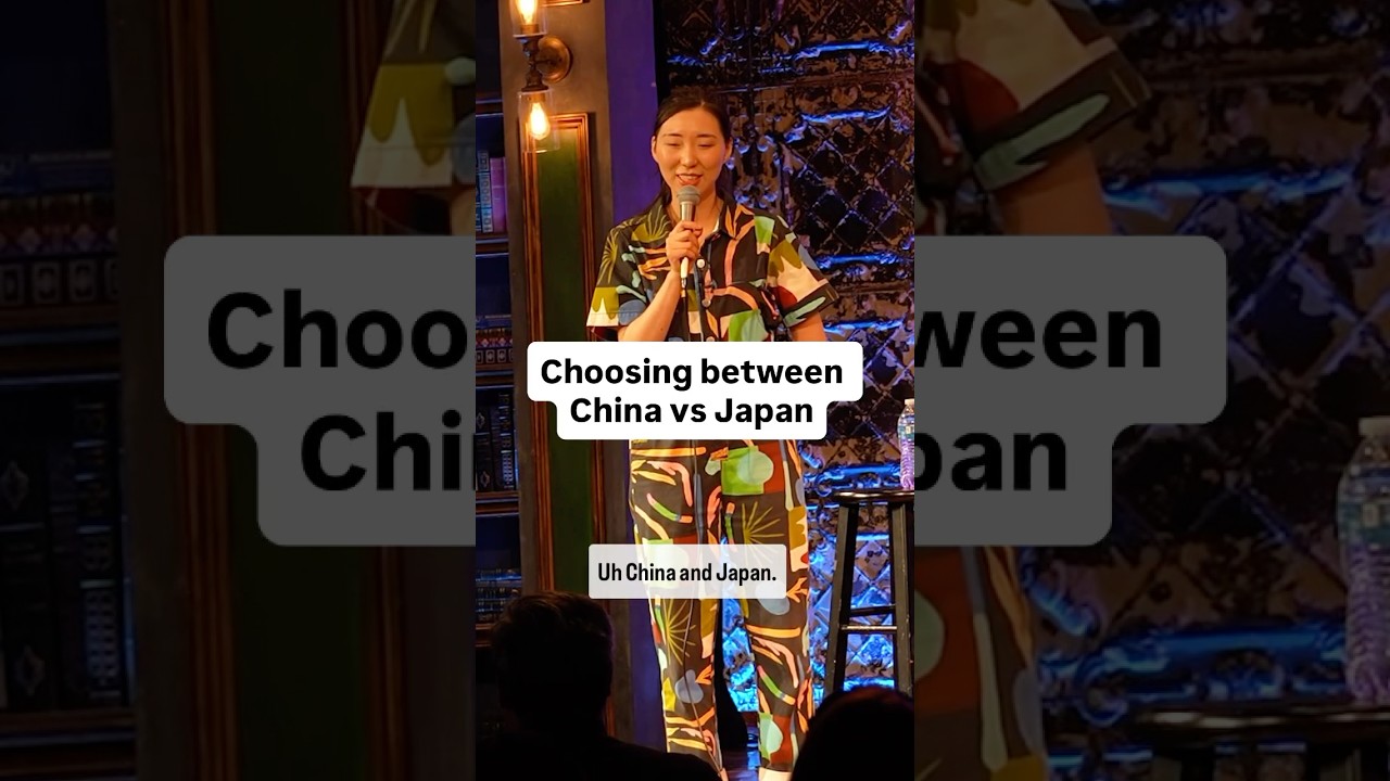 Stirring the pot.. #crowdwork #japan #china #standupcomedy