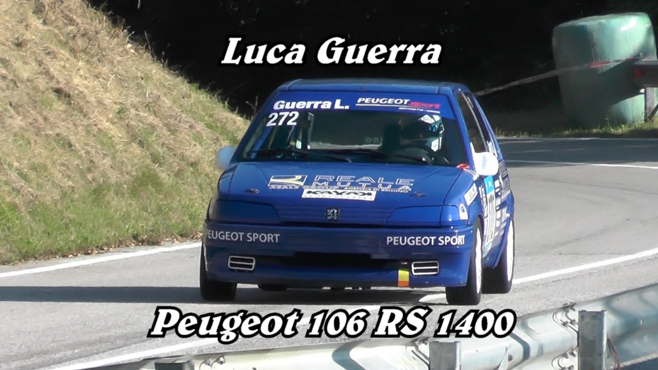 HILLCLIMB SALITA PEDAVENA - C. D'AUNE 2021 | LUCA GUERRA | PEUGEOT 106 RS 1400