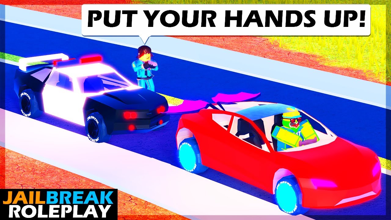I got pulled over then this happened... (Roblox Jailbreak Roleplay)