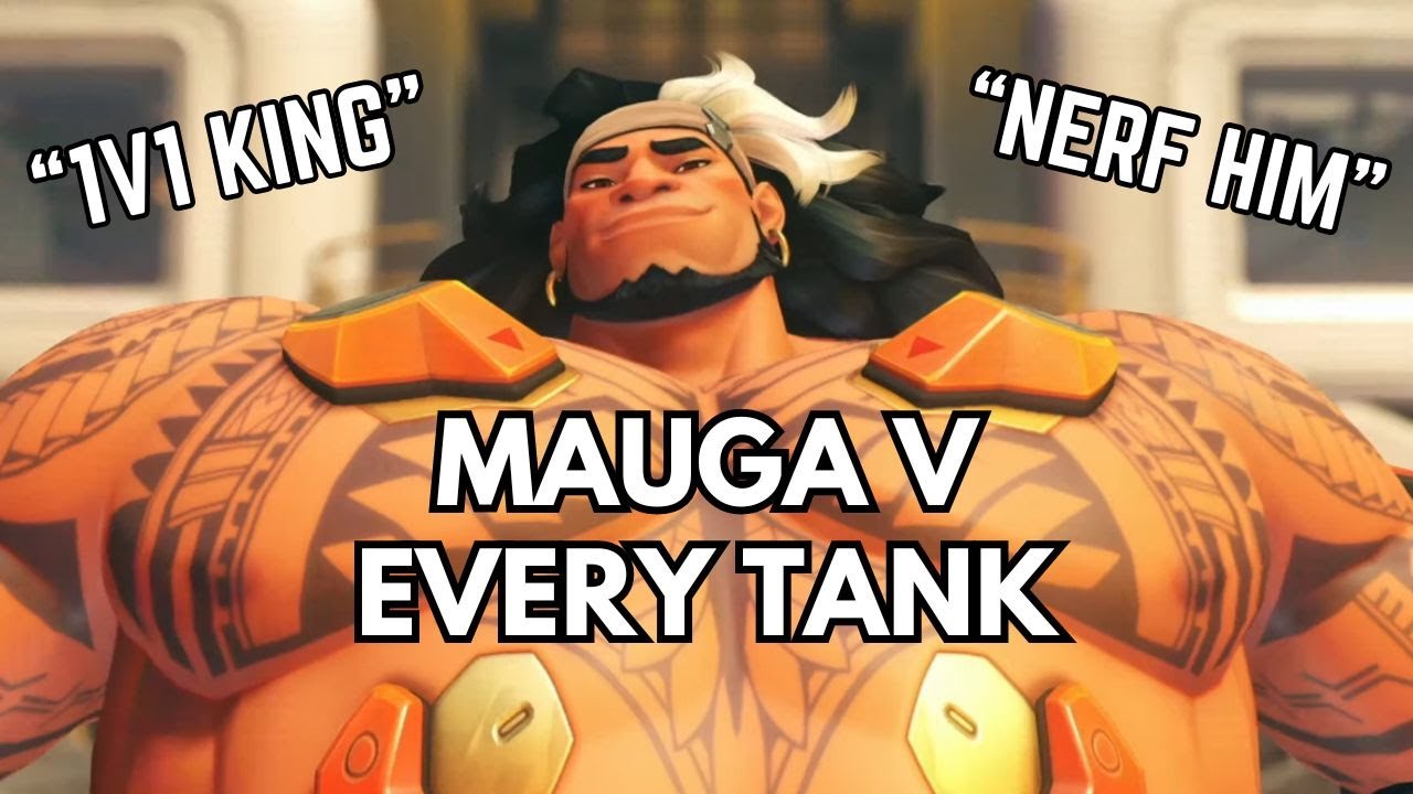 Mauga 1v1 EVERY TANK in Overwatch 2
