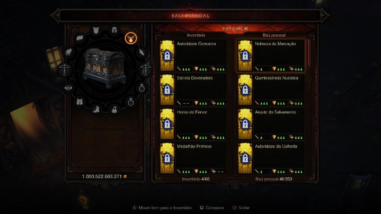 Diablo III: Receita Colar da Espirro primevo