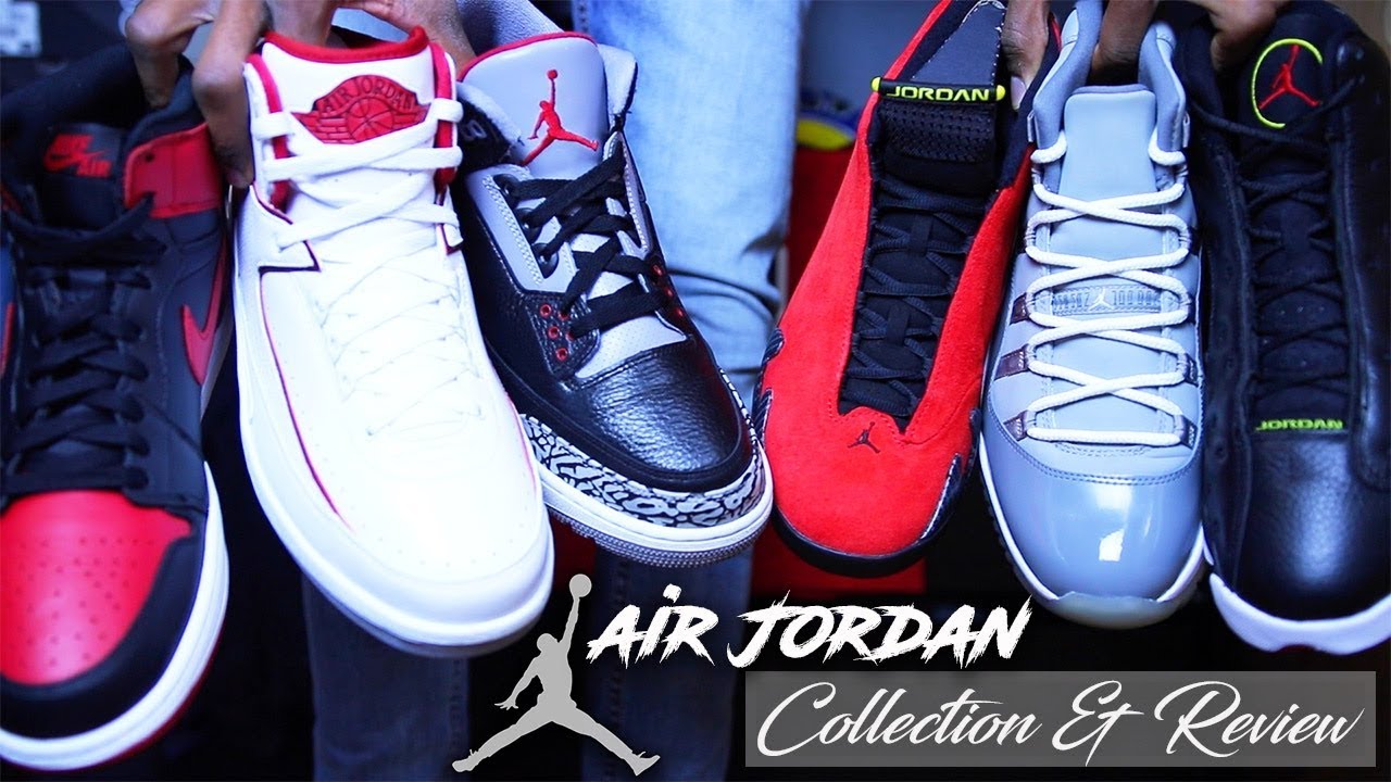TOP AIR JORDANS 1-14: COLLECTION & REVIEW!