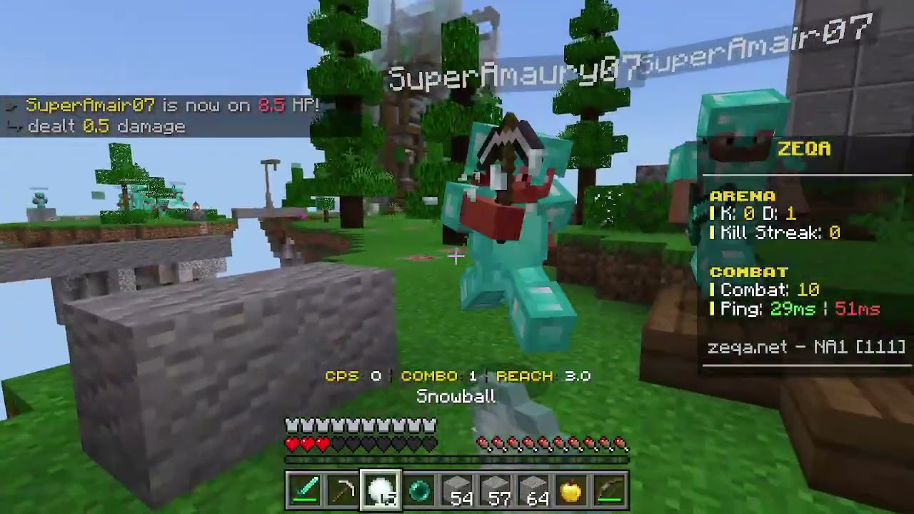 So i played zeqa... #minecraft