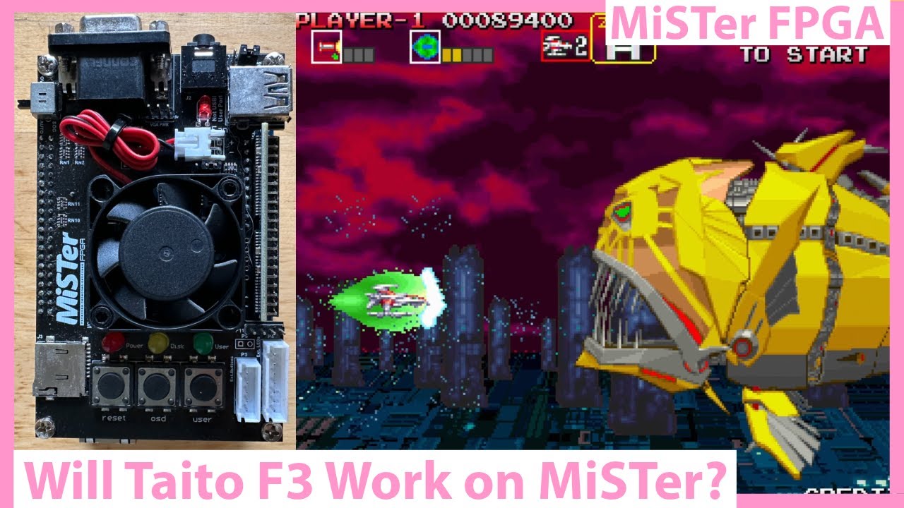 MiSTer FPGA Taito F3 Arcade Core! Would It Work? Let's Find Out! Because Taito F3 is Amazing
