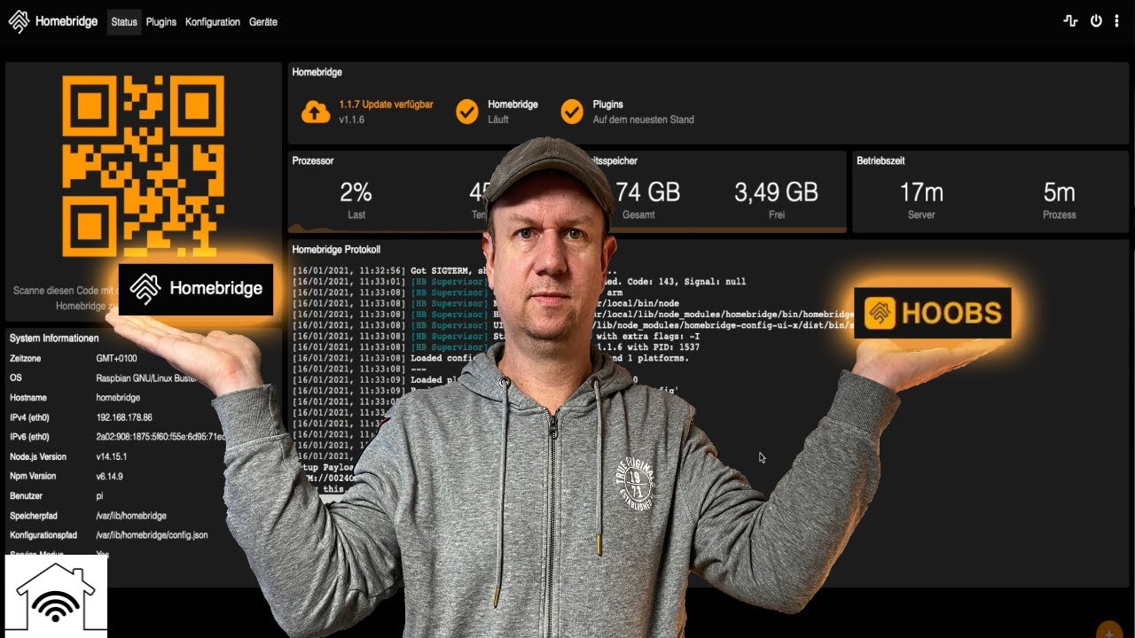 Homebridge oder HOOBS installieren? Ein Vergleich der beiden Homekit Erweiterungen [Teil 4]