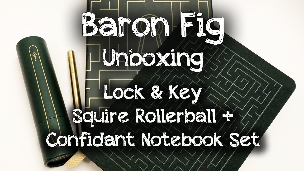 Распаковка набора замка и ключа от @BaronFig