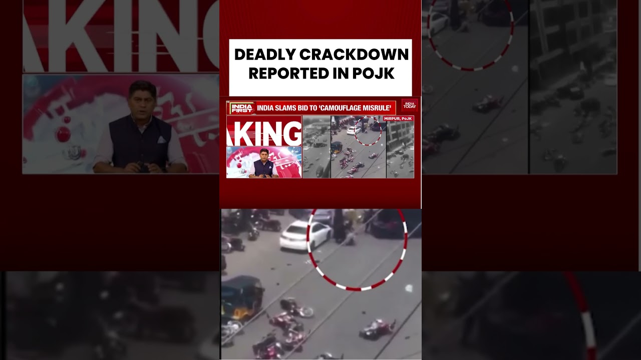 В Пакистанском Кашмире зафиксированы смертельные репрессии #pojk #pakistan #violence #shortsviral