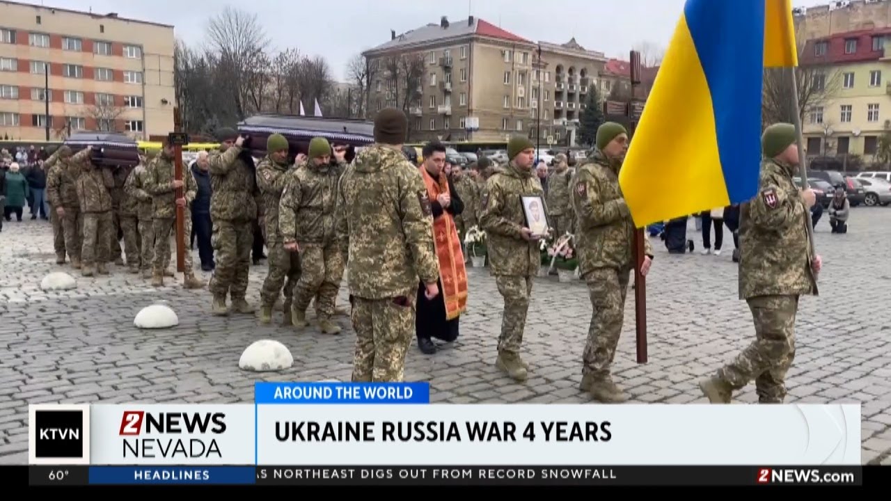 Four years since Russian invasion of Ukraine