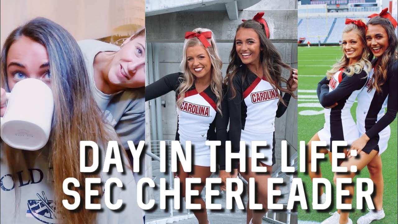 DAY IN THE LIFE OF A SEC CHEERLEADER | rivalry game!!