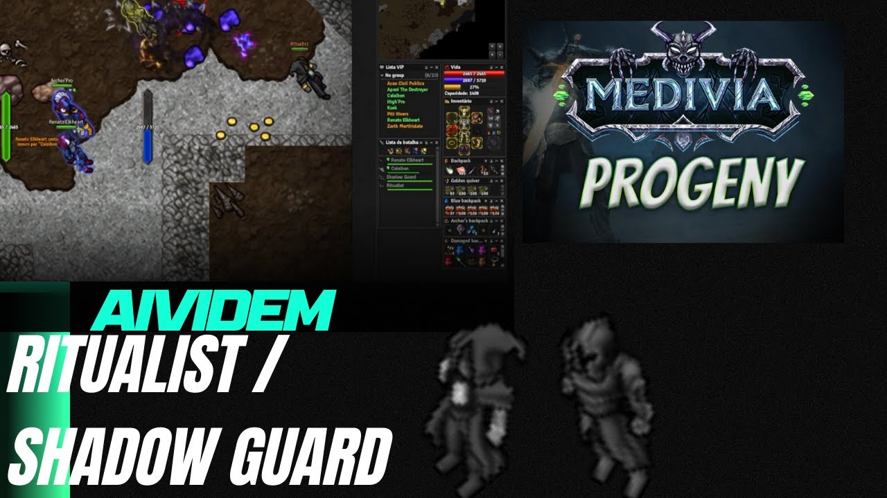 MEDIVIA - Aividem Shadow Guard / Ritualist