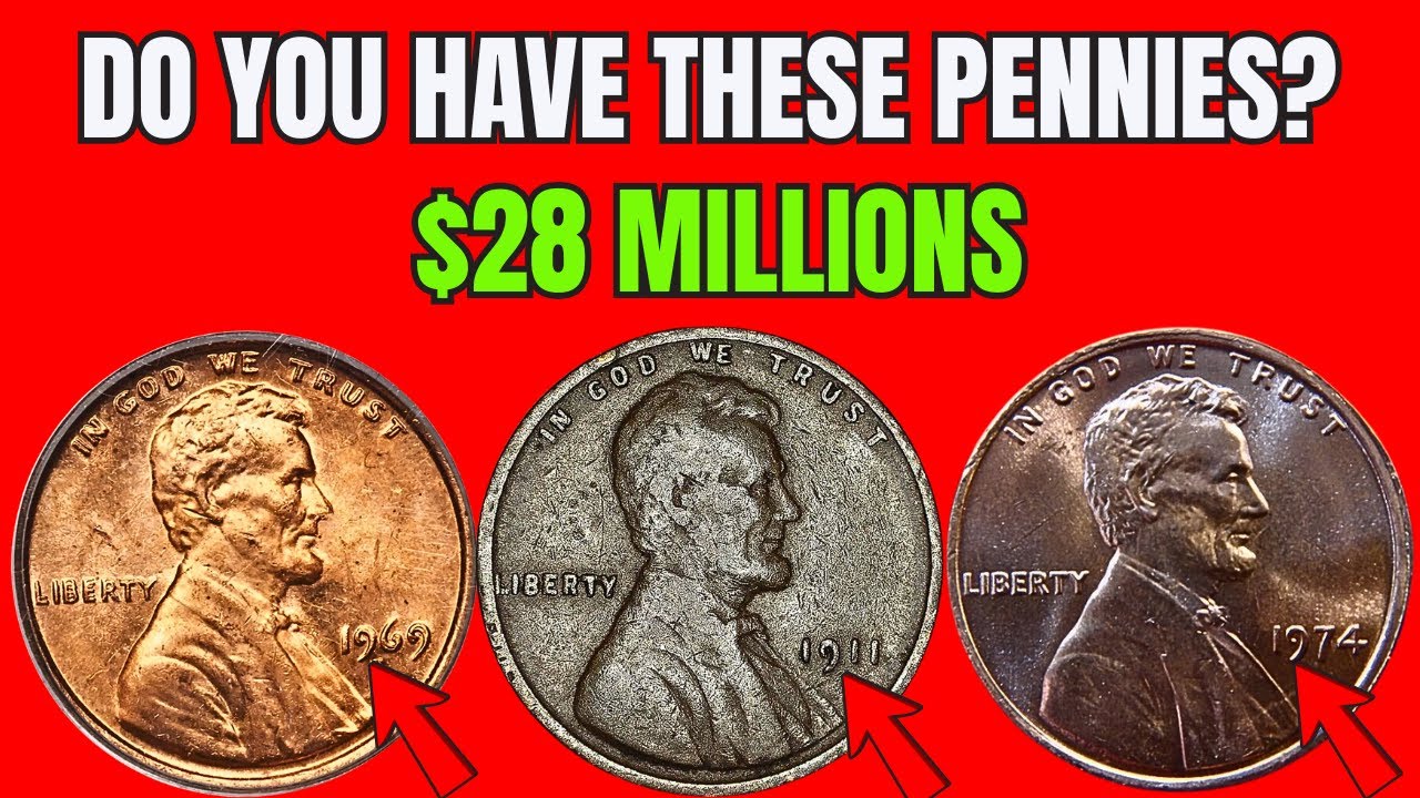 TOP 10 SUPER RARE PENNIES THAT COULD MAKE YOU A MILLIONAIER!! PENNY WORTH A LOT OF MONEY