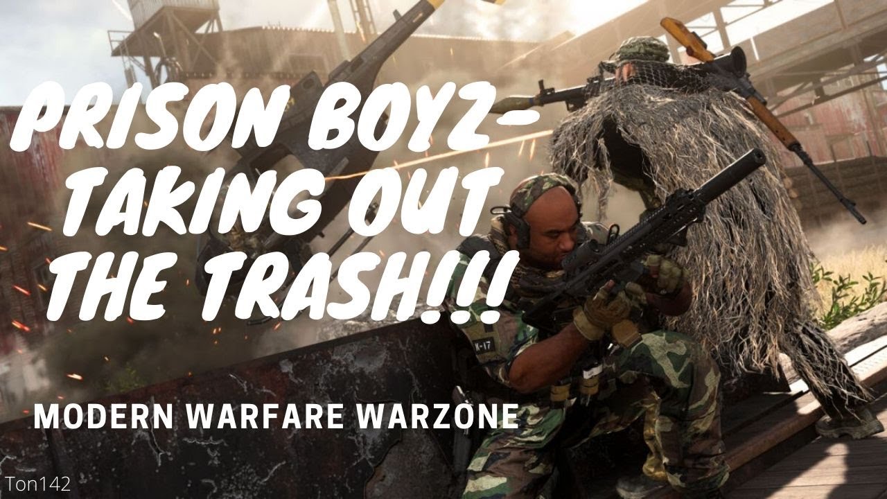 PRISON BOYZ - TAKE OUT THE TRASH!!! | GOG CLAN PLAYS WARZONE!!!
