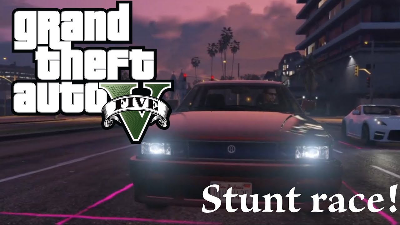 GTAV Stunt Race!