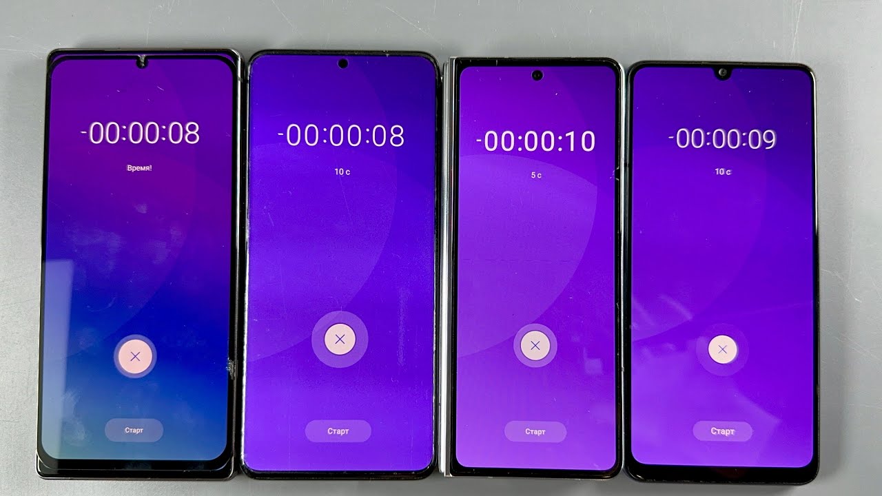 Alarm Clock & Timer On Samsung Galaxy Note 20 + Samsung Galaxy A32 + Samsung Fold5 + Samsung S20+