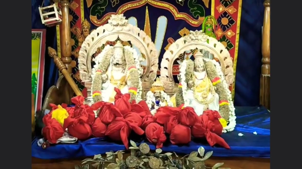 Kalpavruksha Narasimha Swamy | Bhadrachalam Narasimha Swamy Salagrama Darshanam | Srikari Media