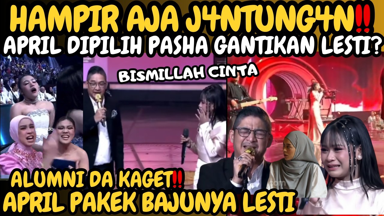 Pecah! April ft Pasha Ungu Bismillah Cinta bikin kaget pnonton,ini doa Suami Lesti, Billar utk April
