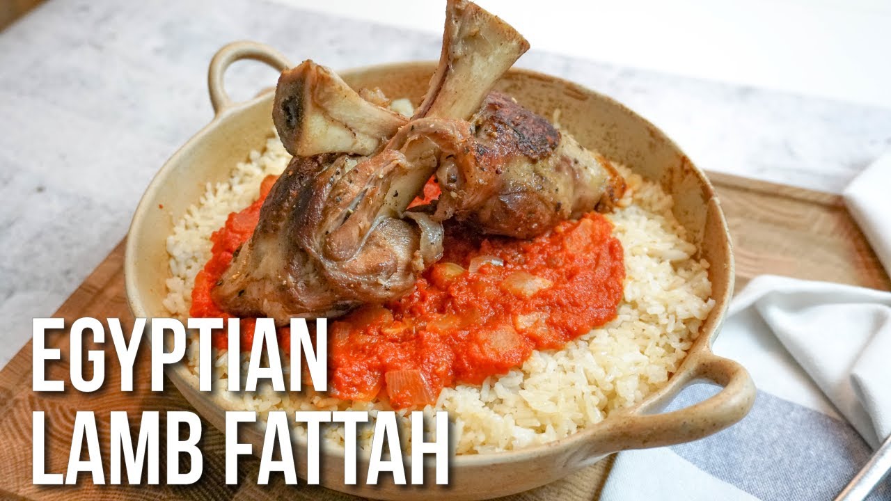 How to make Egyptian Lamb Fattah - A centuries old rice and lamb Eid centerpiece