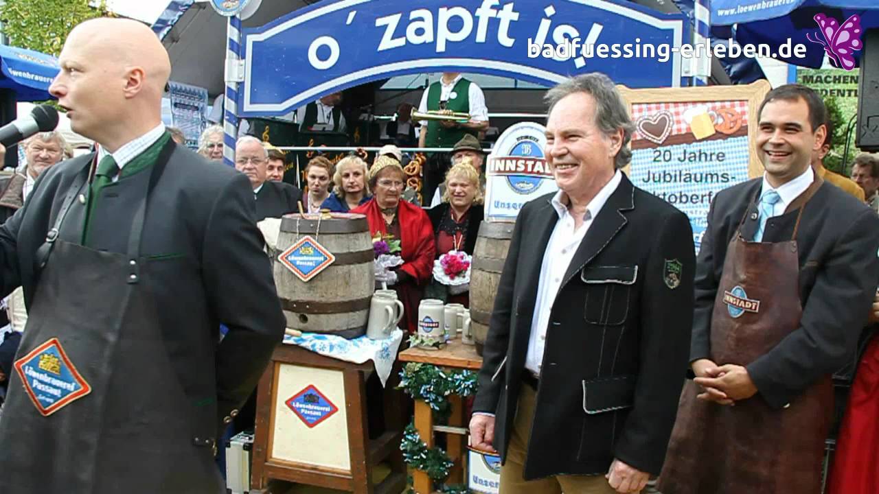 Oktoberfest 2012 in der Lindenstraße  - Festansage mit Bieranstich | Bad Füssing erleben