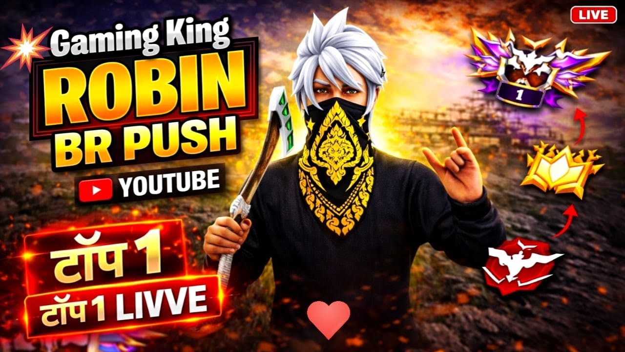 Grandmaster || Push New Season Free Fire Live  130