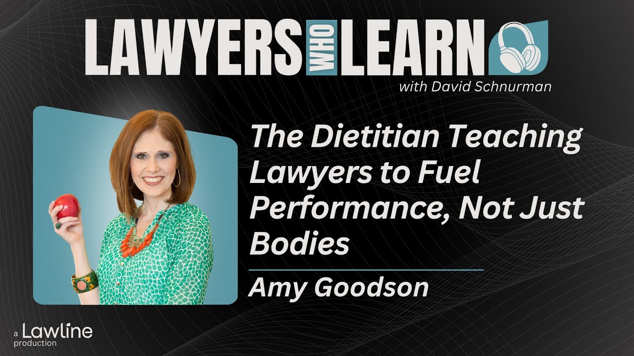 #86 - The Dietitian Teaching Lawyers to Fuel Performance, Not Just Bodies