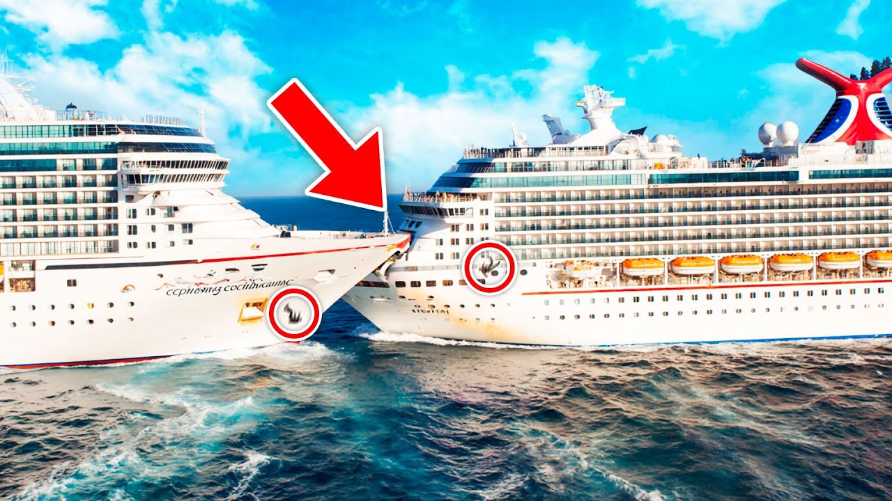 The Most Terrifying Cruise Ship COLLISIONS Ever!