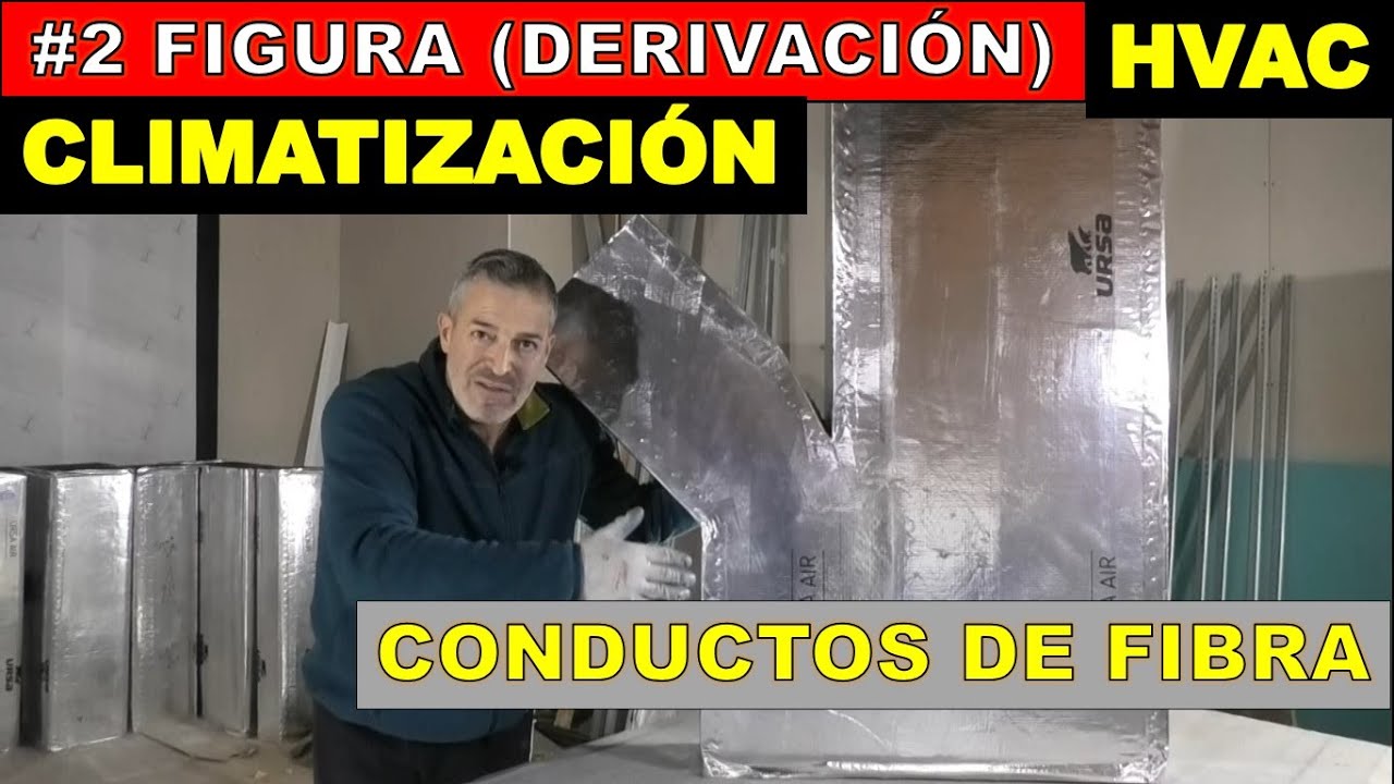 #2 CONDUCTOS DE FIBRA PARA CLIMATIZACION. Como se hace una figura