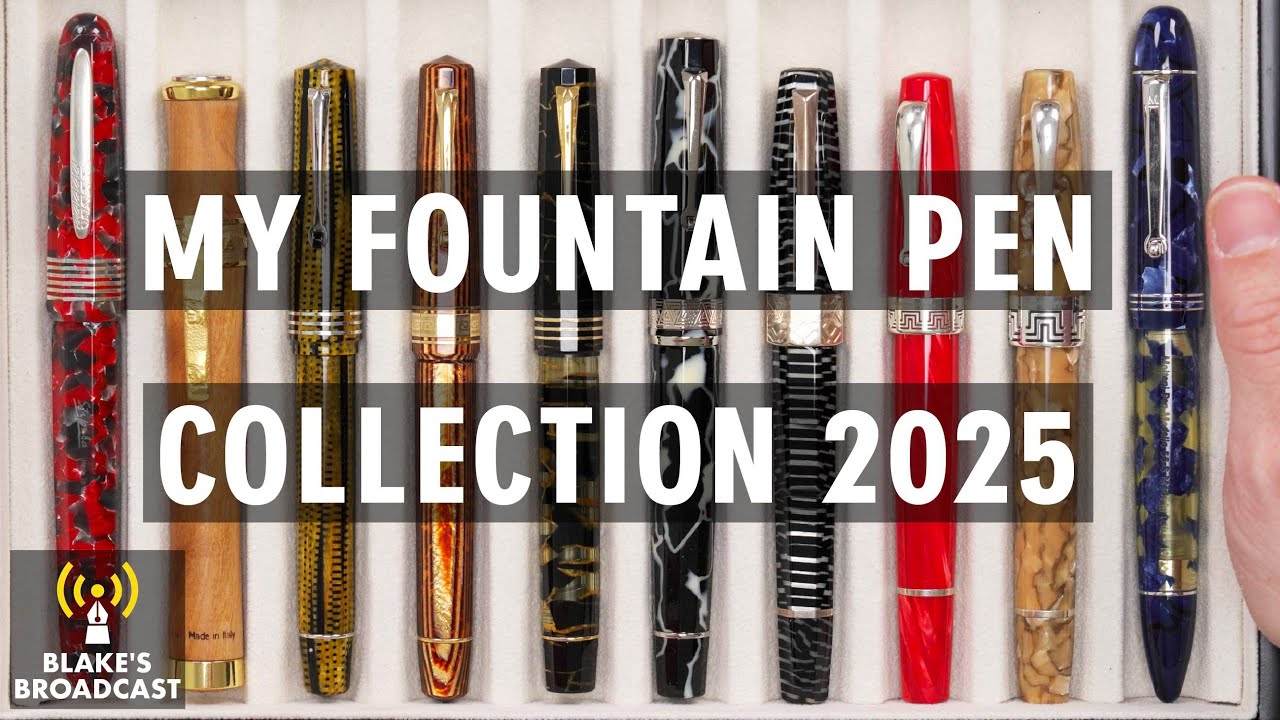 My Entire Fountain Pen Collection 2025 4K